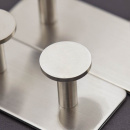 Patère Porte-serviette Base 210 1-patère - Fini Acier Inoxydable Brossé