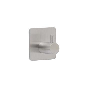 Patère Porte-serviettes Base 220 1-patère - Fini Acier Inoxydable Brossé
