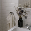 Patère Porte-serviettes Base 220 2-patère - Chrome