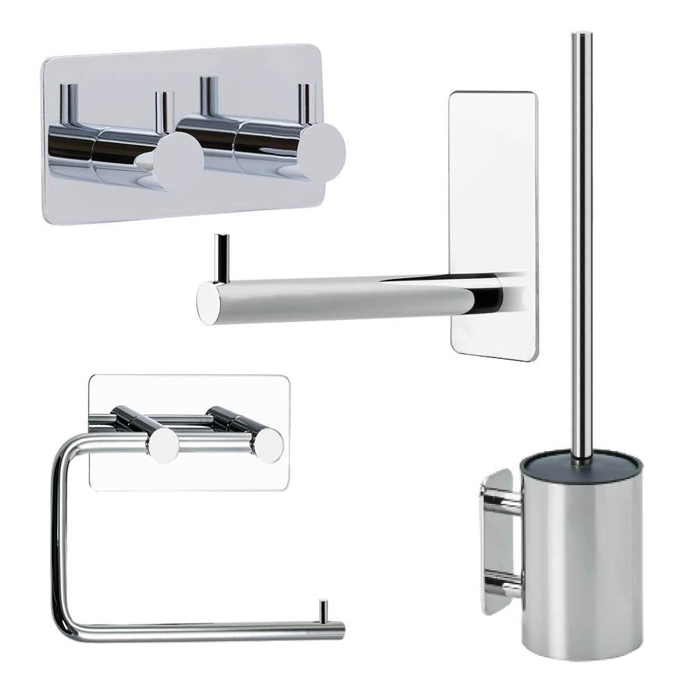 Kit de Salle de Bain Base 220 - Chrome