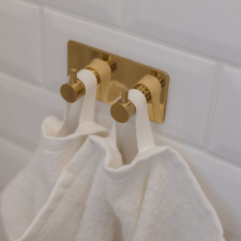 Kit de Salle de Bain Base 220 - Laiton Poli