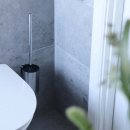 Brosse Toilette Solid - Chrome