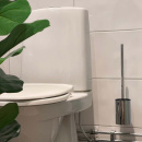 Brosse Toilette Solid - Chrome