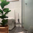 Brosse Toilette Solid - Chrome