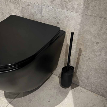 Brosse Toilette Solid - Noir Mat