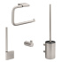 Kit de Salle de Bain Flow - Nickel Brossé Kit de Salle de Bain Flow - Nickel Brossé
