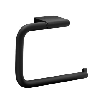 Porte Papier Toilette Flow - Noir Mat
