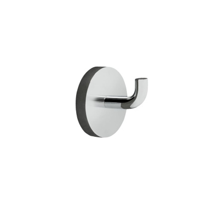 Patère Simple Calm - Chrome Poli dans le groupe Accessoires de salle de bain / Afficher tous les accessoires bain / Porte-serviettes chez Beslag Online (620070-41)