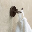 Patère double Calm - Laiton Bruni