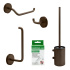 Kit de Salle de Bain Calm - Laiton Bruni Kit de Salle de Bain Calm - Laiton Bruni