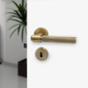 Poignée De Porte Helix 200 - Norme Scandinave - Bronze Antique
