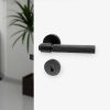 Poignée De Porte Helix 200 - Norme Européenne - Noir