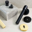 Poignée De Porte Helix 200 - Norme Européenne - Noir