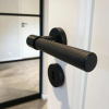 Poignée De Porte Helix 200 - Norme Européenne - Noir