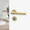 Poignée De Porte Helix 200 - Norme Européenne - Laiton