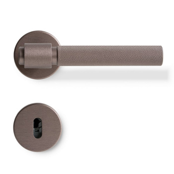 Poignée De Porte Helix 200 - Norme Européenne - Bronze Foncé