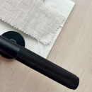 Poignée De Porte Riff - Norme Scandinave - Noir Mat