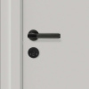 Poignée De Porte Riff - Norme Scandinave - Noir Mat