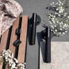 Poignée De Porte Riff - Norme Scandinave - Noir Mat