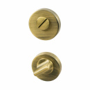 Verrou Porte WC R - Norme Européenne - Bronze Antique