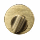 Verrou Porte WC R - Serrure Modulaire - Bronze Antique