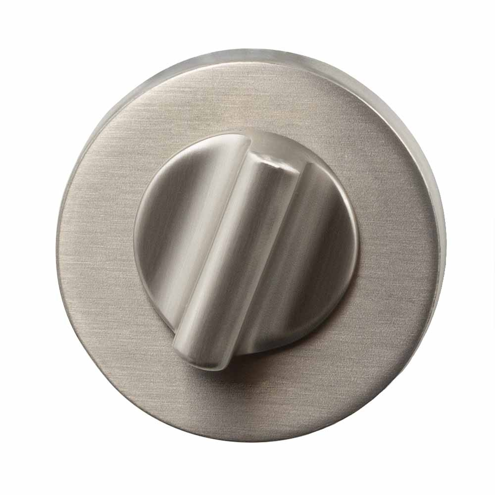 Verrou Porte WC R - Norme Européenne - Finition Acier Inoxydable