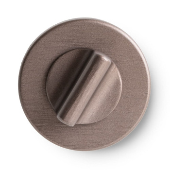Verrou Porte WC R - Norme Européenne -  Bronze Foncé