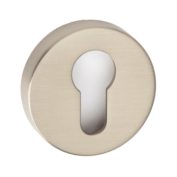 Plaque De Clé R-E - Finition Acier Inoxydable (Norme Européenne)