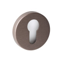 Plaque De Clé R-E - Bronze Foncé (Norme Européenne)