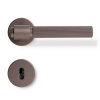 Poignée De Porte Helix 200 Stripe - Norme Européenne - Bronze Foncé