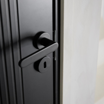 Poignée De Porte Vibe Plain - Noir Mat