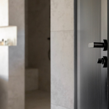 Poignée De Porte Vibe Plain - Noir Mat