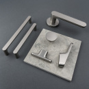 Poignée De Porte Vibe Plain - Aspect Inoxydable