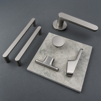Poignée De Porte Vibe Plain - Aspect Inoxydable