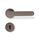 Poignée De Porte Vibe Plain - Norme Européenne - Bronze Foncé
