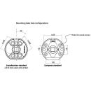 Poignée De Porte Sintra - Norme européenne - Noir Mat