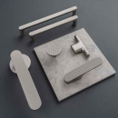 Poignée De Porte Vibe Grip - Aspect Inoxydable