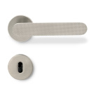 Poignée De Porte Vibe Grip - Norme Scandinave - Aspect Inoxydable