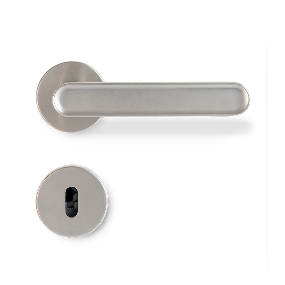 Poignée De Porte Vibe Soft - Aspect Inoxydable