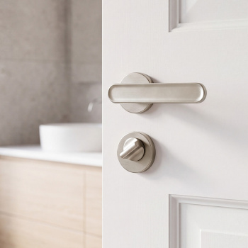Poignée De Porte Vibe Soft - Aspect Inoxydable
