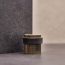 Butée De Porte Helix - Bronze Antique