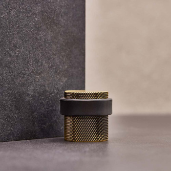 Butée De Porte Helix - Bronze Antique