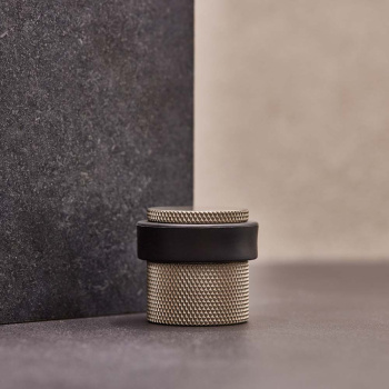 Butée De Porte Helix - Finition Acier Inoxydable