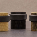 Butée De Porte Helix - Finition Acier Inoxydable