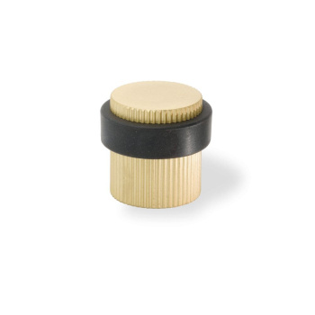 Butée De Porte Helix Stripe - Laiton