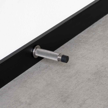 Butée De Porte Dexter - Aspect Acier Inoxydable