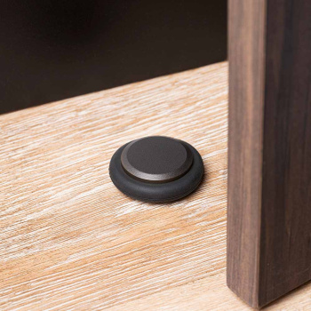 Butée De Porte Low - Noir Mat