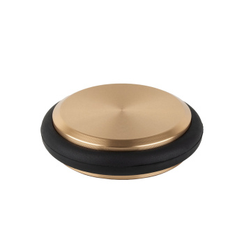 Butée De Porte Low - 68mm - Laiton Brossé