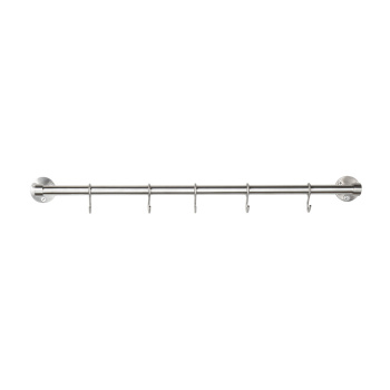 Barre De Cuisine Murale Aveny - 600mm - Complet - Inox Brossé