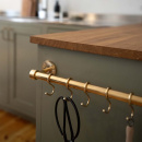 Tige d\'extension Aveny - 600mm - Laiton Non Traité Poli